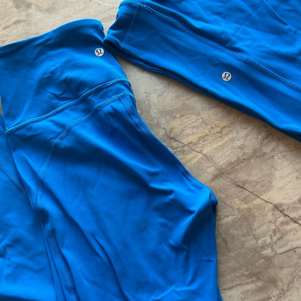 Lululemon Poolside Blue Matching Set